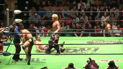 05.03.2016 Hajime Ohara, Kenou & Momo No Seishun Tag vs. Suzuki-gun Jrs. (NOAH)