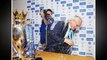 Claudio Ranieri soaked in champagne by Leicester players after fantastic Foxes...