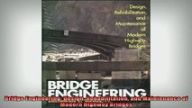 READ FREE FULL EBOOK DOWNLOAD  Bridge Engineering Design Rehabilitation and Maintenance of Modern Highway Bridges Full EBook