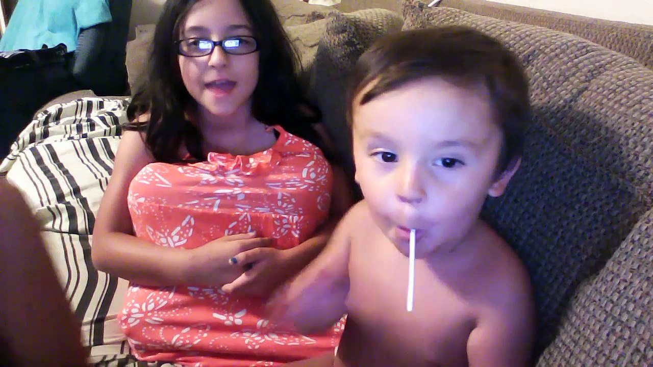 Two Year Old Tries Breast Milk Flavored Lollipop