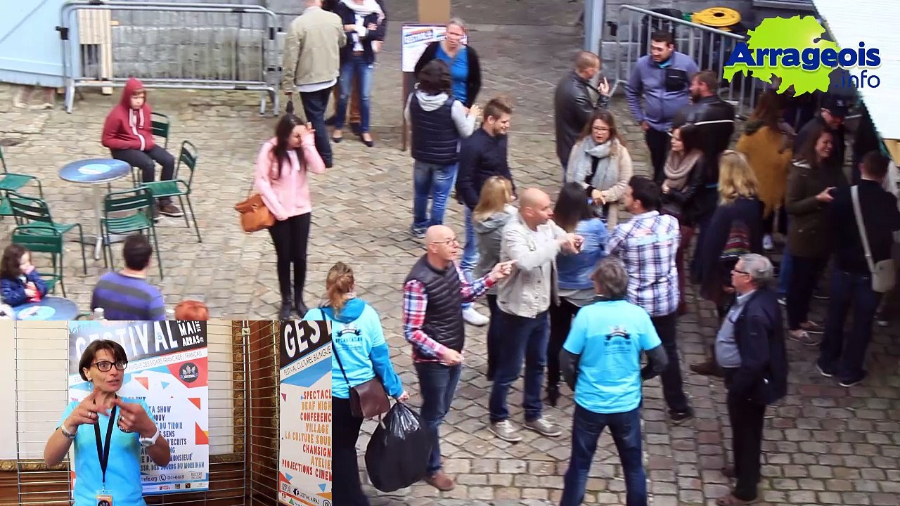 Gestival 2016 d'Arras - Trois jours où sourds et entendants échangent à l’aide d’interprètes