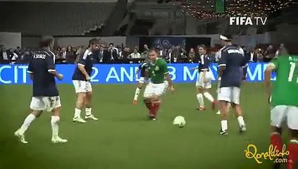 Ronaldinho Gaúcho Amazing assist against Mexican All-Stars