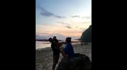 Video Rafathar Lihat Sunset Bareng Papa Raffi Dan Mama Nagita