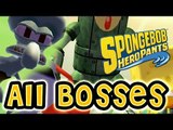 SpongeBob HeroPants All Bosses | Boss Battles (XBOX 360, VITA)   Ending