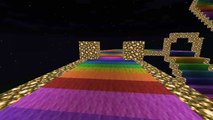 Mario kart minecraft: SNES rainbow road ( anti-gravity and flying)