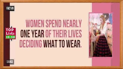 30 list of Crazy  facts for the modern woman