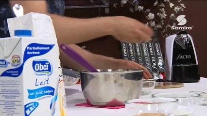 إستراحة القهوة _ طريقة عمل كعكة الشو Samira Tv