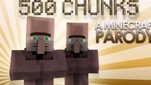 ♪ 500 Chunks ( A Minecraft Parody ) of 500 Miles Cover Song
