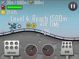 Hill climb racing: First go on the motorbike!    Please like comment and subscribe for more!