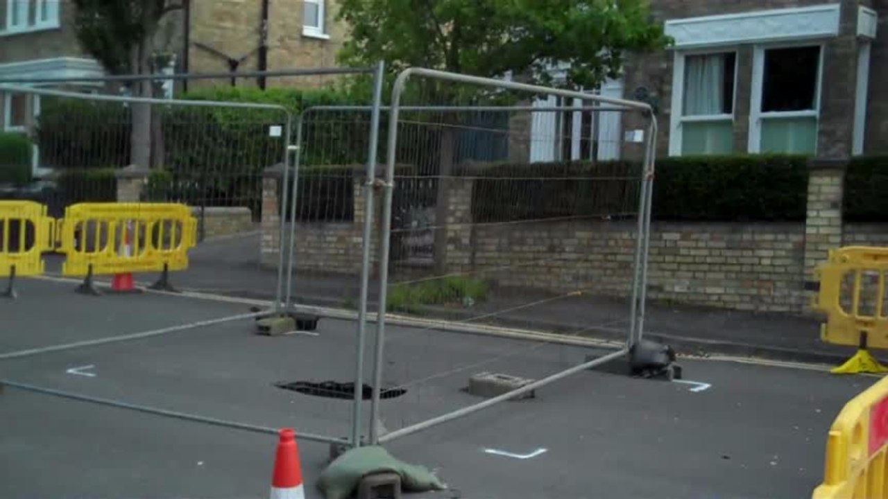 Hole in the road WTF!