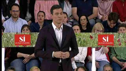 Sánchez: "Puedo prometer y prometo decencia, diálogo y dedicación"
