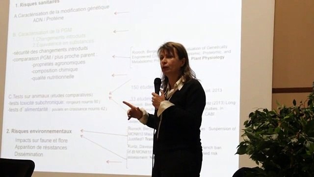 Les OGM pour les nuls, Agnès Ricroch, Lille, 31 mars 2016