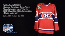 Patrick Roy's 1990-91 Montreal Canadiens Game-Worn Playoffs Jersey