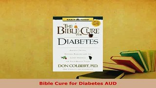 PDF  Bible Cure for Diabetes AUD PDF Book Free