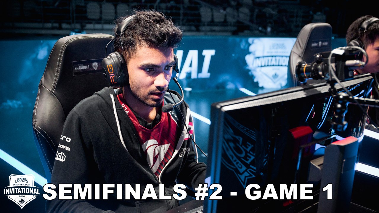 MSI 2016 - Semifinals #2: Flash Wolves vs Counter Logic Gaming (Game 1)