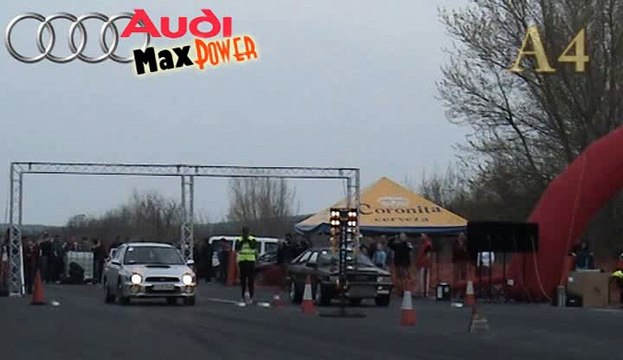 Audi 80 Coupe Quattro Turbo Vs. Subaru Impreza WRX STI 5