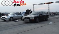 Audi 200 Quattro Turbo Vs. Subaru Impreza WRX STI
