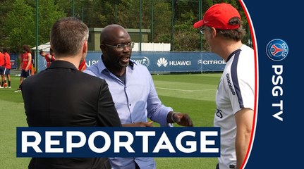 George Weah comes to Paris