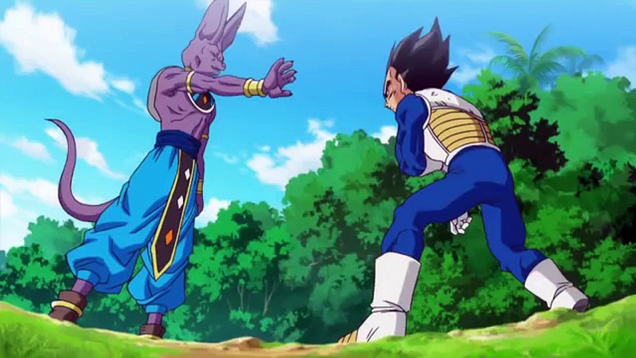 Vegeta vs Beerus : Le coup de colère de Vegeta