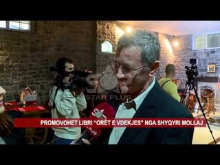 PROMOVOHET LIBRI “ORËT E VDEKJES” NGA SHYQYRI MOLLAJ