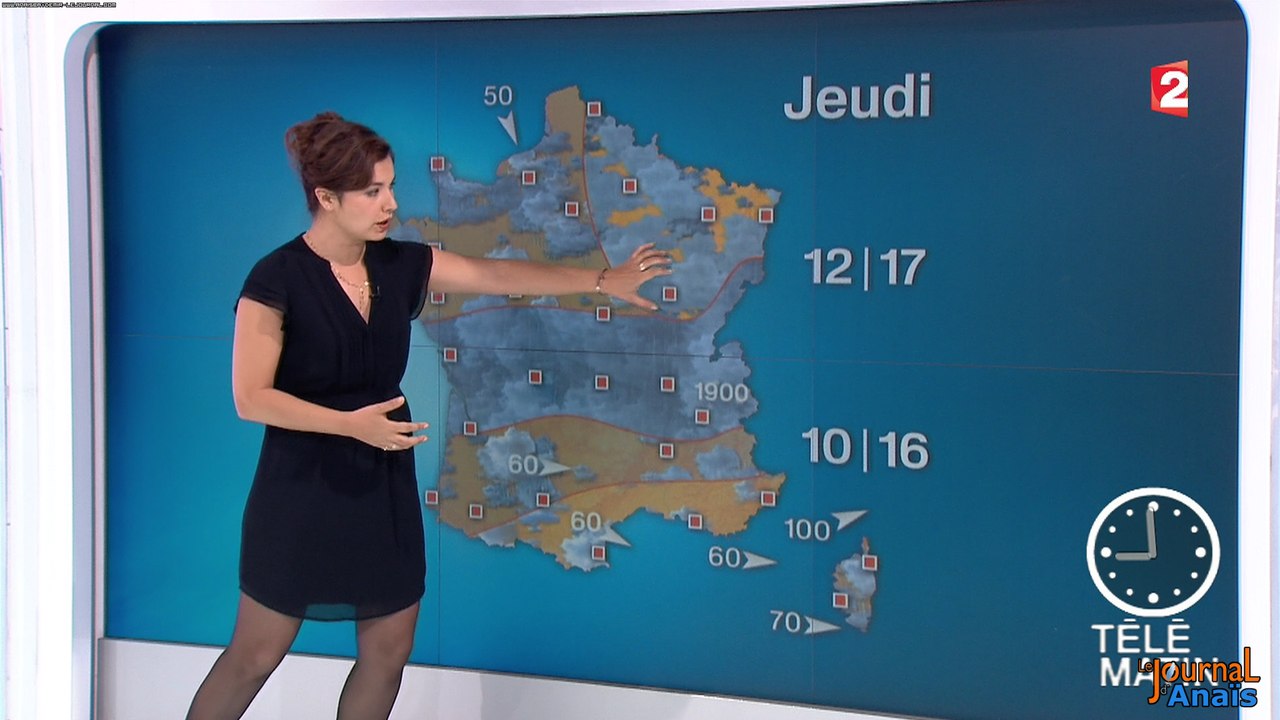 Anaïs BAYDEMIR - Météo Télématin  10 mai 2016