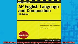 READ book  CliffsNotes AP English Language and Composition 4th Edition READ ONLINE