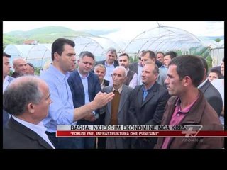 Basha: Nxjerrim ekonominë nga kriza - News, Lajme - Vizion Plus