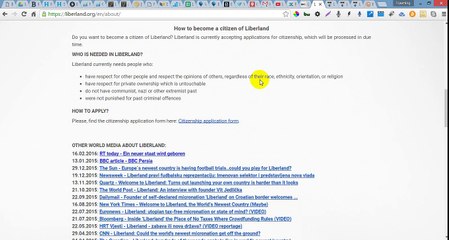 Como hacerse Ciudadano de Liberland