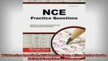 Free PDF Downlaod  NCE Practice Questions NCE Practice Tests  Exam Review for the National Counselor  DOWNLOAD ONLINE