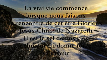 Jésus tu es le sel de ma vie