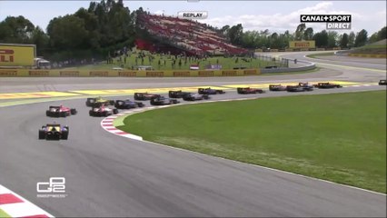 GP2 Series 2016 Barcelona Ghiotto Crashes