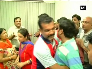 Parents storm school's office as negligence leaves child injured