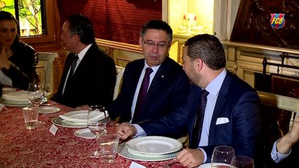 Comida directivas, previa Granada – FC Barcelona