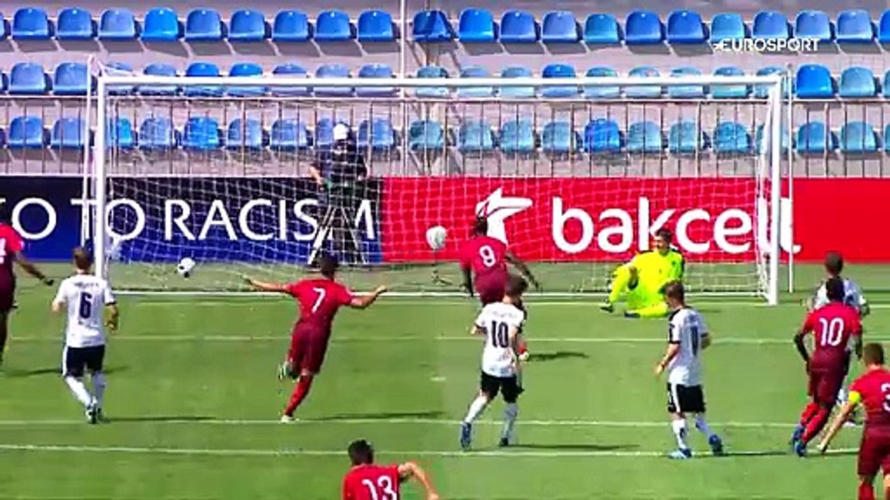 U17 Avrupa Şampiyonası: Portekiz - Avusturya: 5-0 (Maç Özeti)