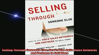 READ book  Selling Through Someone Else How to Use Agile Sales Networks and Partners to Sell More Online Free