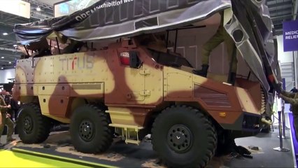 Le nouveau bébé de la BRI est un camion blindé High-tech de 23 tonnes, nommé TITUS!