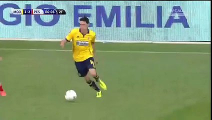 Modena 2-2 Pescara  Luppi D Goal Italy Serie B 14-05-2016