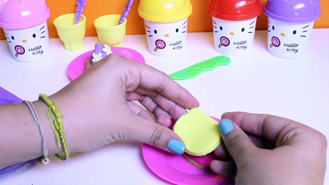 Play Doh Hello Kitty Pastry Shop Donuts Ice Cream Cupcakes La Pâtisserie Mallette ハローキティ