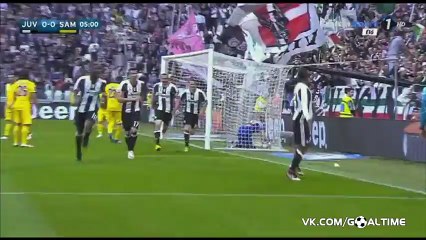 Patrice Evra Goal HD - Juventus 1-0 Sampdoria - 14-05-2016