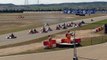 CIK-FIA European Champs KZ R2 Zuera, Start heat 2 with crash