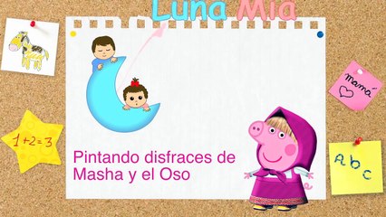 PEPPA PIG SE DISFRAZA DE MASHA Y EL OSO ◄ Peppa Video ►