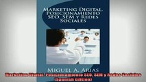 READ FREE Ebooks  Marketing Digital Posicionamiento SEO SEM y Redes Sociales Spanish Edition Online Free