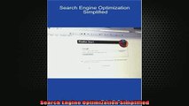 READ book  Search Engine Optimization Simplified Full Free
