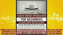 FREE EBOOK ONLINE  SEO Search Engine Optimization for beginners  SEO made simple with SEO secrets to rank Full EBook