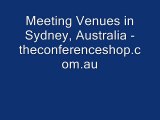 Meeting Venues in Sydney, Australia - theconferenceshop.com.au