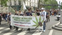 Paris: Des manifestants réclament la légalisation du Cannabis - Le 14/05/2016 à 18h00