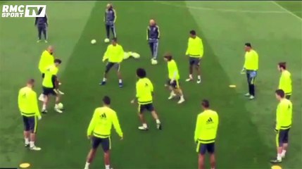 Quand Modric pousse Ronaldo sciemment à l’entrainement