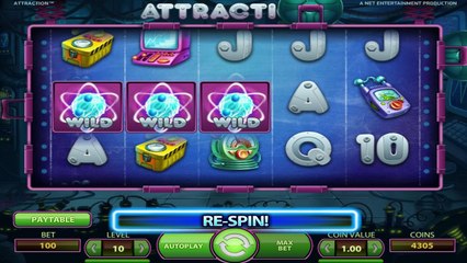 Attraction ilmainen kasino kolikkopeli NetEnt Video Esikatselu