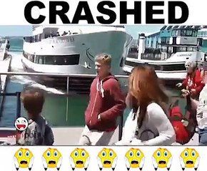 Ship crashed