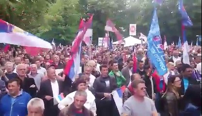 Poruka Sonje Karadžić u Banja Luci- Rašo, Rašo...